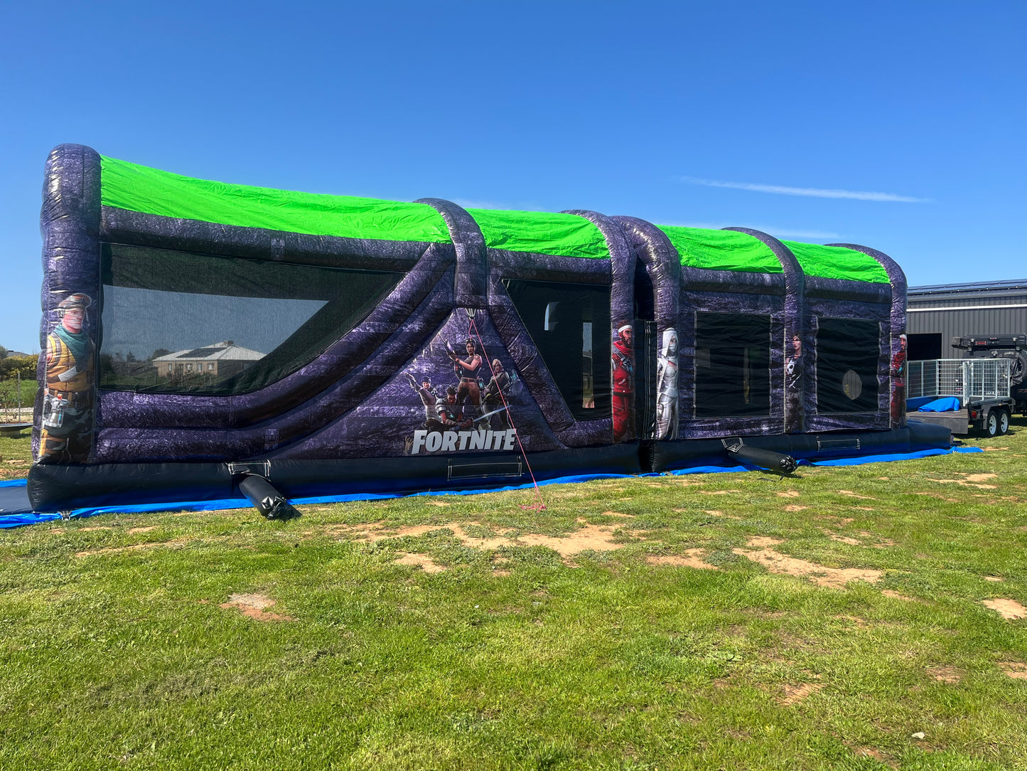 Fornite Inflatable Obstacle Course