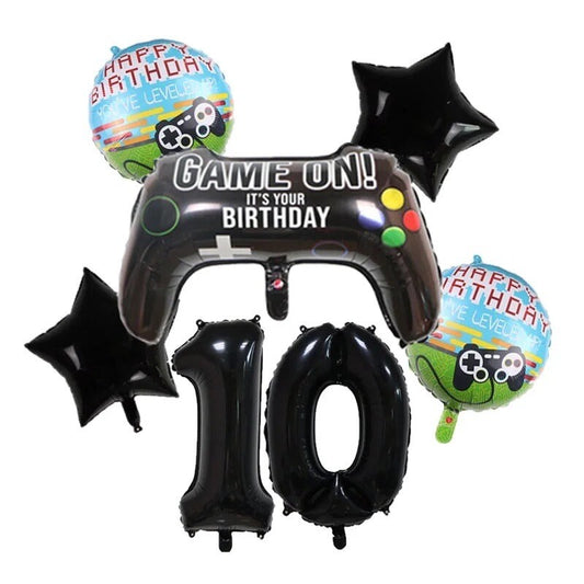 Gaming Balloon Kit Birthday Number Party DIY Decorations BN14