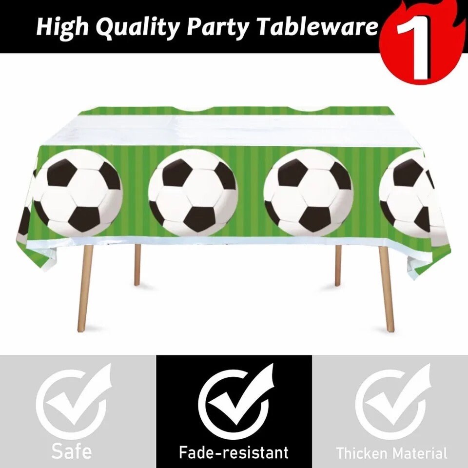 Soccer Football Party Supplies Party Favour Plates Napkins Balloons Birthday Baby Shower Party DIY