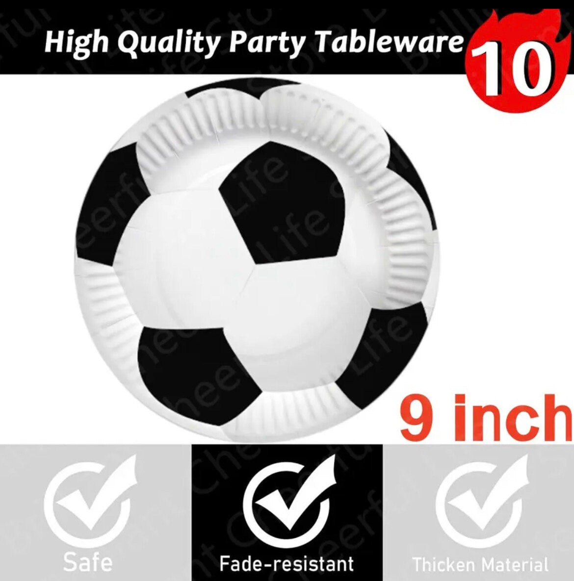 Soccer Football Party Supplies Party Favour Plates Napkins Balloons Birthday Baby Shower Party DIY