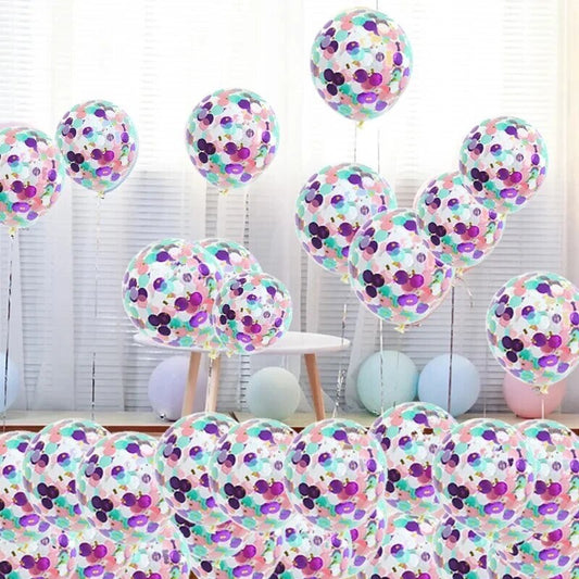 Mermaid Confetti Balloon mix Birthday Party DIY Decorations